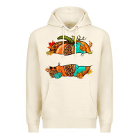 Tofu custom pumpkin name Premium Hoodie - NancyCooperArtShop