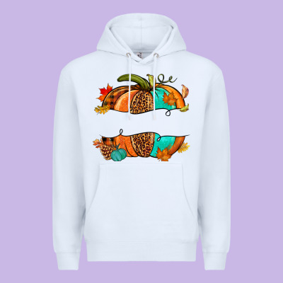 Custom Pumpkin Name Premium Hoodie Designed By Nancycooperartshop