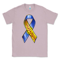 Lilac down syndrome ribbon softball Classic Tee - texasbilliewilder