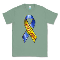 Sage down syndrome ribbon softball Classic Tee - texasbilliewilder