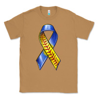 Toasted Coconut down syndrome ribbon softball Classic Tee - texasbilliewilder