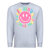 Heather Grey be kind to you mind Premium Sweatshirt - JahusDesignShop