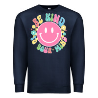 Navy be kind to you mind Premium Sweatshirt - JahusDesignShop