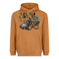 Meerkat army wife Heavyweight Hoodie - SublimationCraftShop