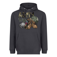 Smoke army wife Heavyweight Hoodie - SublimationCraftShop