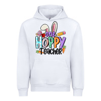 White one hoppy teacher Urban Hoodie - MaliasSmallBusiness