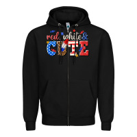 Black red white and cute billie wilder Zipper Hoodie - texasbilliewilder