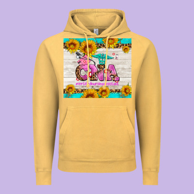 Western Cna Vintage Hoodie Designed By Adodesignshop