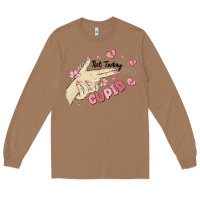 Toasted Coconut not today cupid Long Sleeve Tee - MaliasSmallBusiness