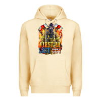 Pina Colada First In last Out American Firefighter Premium Hoodie - LillyAllenDesigns