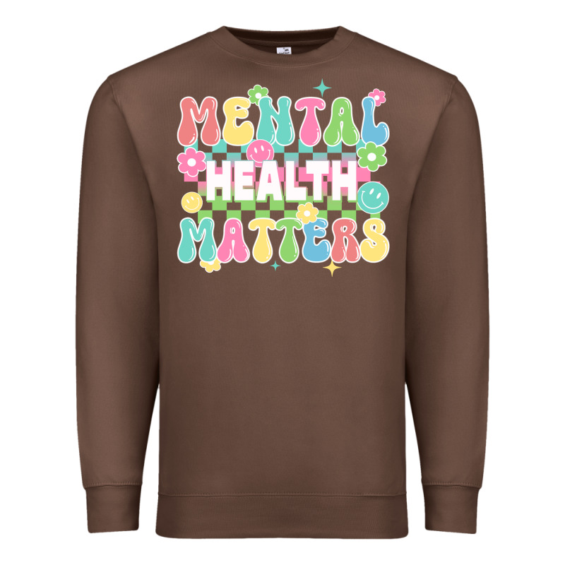 Mental Health Matters Premium Sweatshirt by JahusDesignShop | Teevron