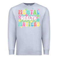 Heather Grey mental health matters Premium Sweatshirt - JahusDesignShop