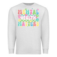 Oatmeal Heather mental health matters Premium Sweatshirt - JahusDesignShop