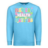 Ocean Blue mental health matters Premium Sweatshirt - JahusDesignShop
