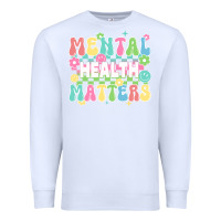 White mental health matters Premium Sweatshirt - JahusDesignShop