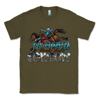Army Green the world needs more cowboys Classic Tee - Zillion Design Studio