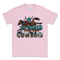The World Needs More Cowboys Classic Tee | Teevron