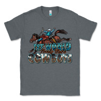 Charcoal Heather the world needs more cowboys Classic Tee - Zillion Design Studio
