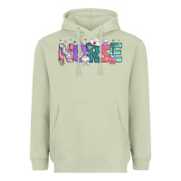 Matcha Easter Nurse Easter Day Heavyweight Hoodie - Neo Western