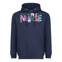 Navy Easter Nurse Easter Day Heavyweight Hoodie - Neo Western
