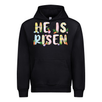 Black he is risen Urban Hoodie - MaliasSmallBusiness