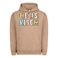 Pigment Burro he is risen Urban Hoodie - MaliasSmallBusiness