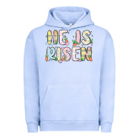 Pigment Grape Ice he is risen Urban Hoodie - MaliasSmallBusiness