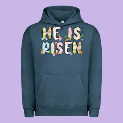 He Is Risen Urban Hoodie Designed By Maliassmallbusiness