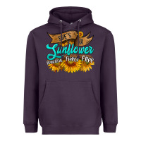 Plum she's a sunflower beautiful fierce free Heavyweight Hoodie - HRA Design Shop
