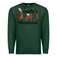 Sports Green santas favourite phlebotomist Premium Sweatshirt - AdoDesignShop
