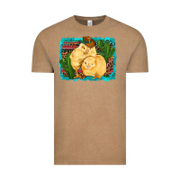 Vintage Coffee western cowboy chicks cactus coop animals  leopard serape turquoise Vintage Tee - Artiststas