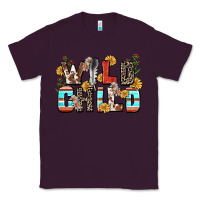 Plum wild child Classic Tee - Zillion Design Studio