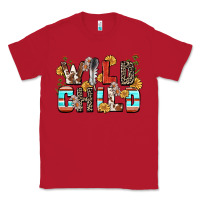 Red wild child Classic Tee - Zillion Design Studio