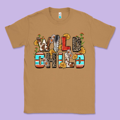 Wild Child Classic Tee Designed By Zillion Design Studio