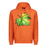 Carrot green leaf Premium Hoodie - BarkalooDesign