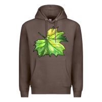 Coffee green leaf Premium Hoodie - BarkalooDesign