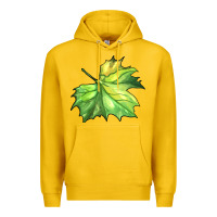 Lemon green leaf Premium Hoodie - BarkalooDesign