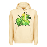 Pina Colada green leaf Premium Hoodie - BarkalooDesign