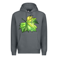 Rock green leaf Premium Hoodie - BarkalooDesign