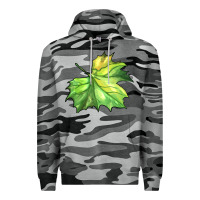Slate Camo green leaf Premium Hoodie - BarkalooDesign