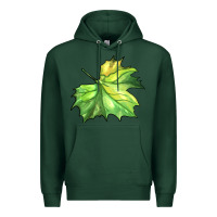 Sports Green green leaf Premium Hoodie - BarkalooDesign