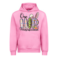 Fuchsia Pink one hip paraprofessional Urban Hoodie - MaliasSmallBusiness