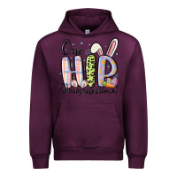 Mauve Wine one hip paraprofessional Urban Hoodie - MaliasSmallBusiness