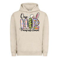 Pigment French Oak one hip paraprofessional Urban Hoodie - MaliasSmallBusiness