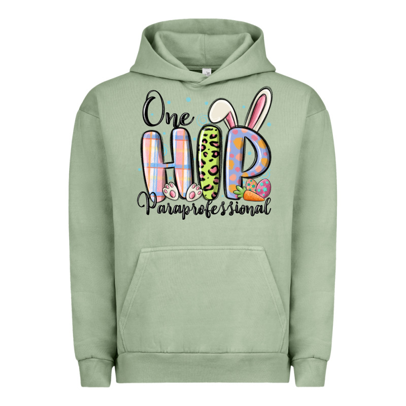 One Hip Paraprofessional Urban Hoodie by MaliasSmallBusiness | Teevron