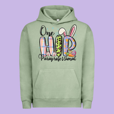 One Hip Paraprofessional Urban Hoodie Designed By Maliassmallbusiness