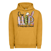 Pigment Peanut Butter one hip paraprofessional Urban Hoodie - MaliasSmallBusiness