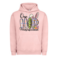 Pigment Salmon one hip paraprofessional Urban Hoodie - MaliasSmallBusiness