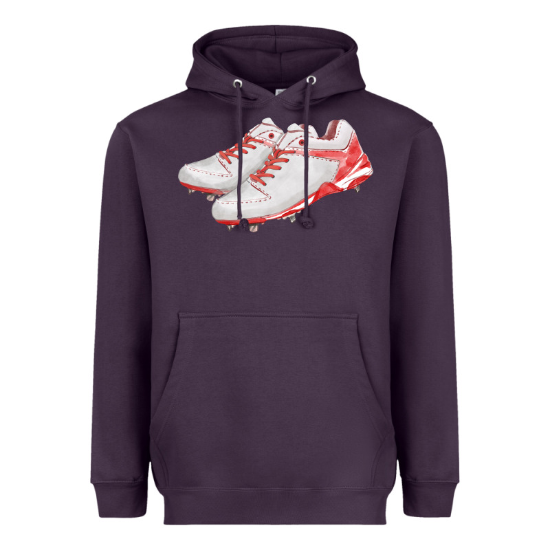 Red Cleats Fa Element Heavyweight Hoodie by FaDigitalArtStudio | Teevron