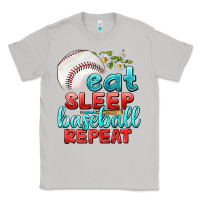 Moon Dust eat sleep baseball repeat Classic Tee - texasbilliewilder